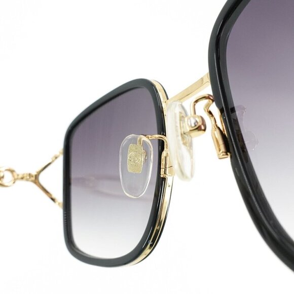 Gucci GG1016 Square Sunglasses Black Gray OS - Picture 8 of 16